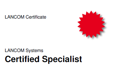 Zertifizierung: Neuer LANCOM Systems Certified Specialist